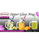 Glass Mason Jar  3 Pcs Set - Image 3
