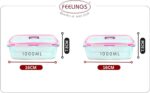Glass Storage M/W 2Pcs Set 1000 X 2 Pink - Image 2