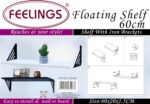 Feelings Wall Floating Shelves - 60Cm - Image 3