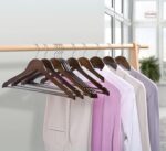 Feelings Wooden Hangers - Set Of 6 - Brown - Image 2