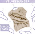 Feelings Velvet Hanger (Purple, Pack Of 24) - Image 3