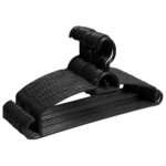 Feelings Plastic Hanger – 24 Pcs Set - Black