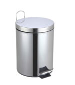 Feelings 12 Liter Stainless Steel Round Step Dustbin