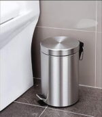 Feelings 12 Liter Stainless Steel Round Step Dustbin - Image 3