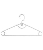 Feelings Plastic Arch Hanger -  48Pcs - White