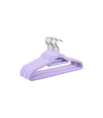 Feelings Velvet Hanger (Purple, Pack Of 24)