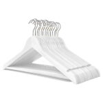 Feelings Wooden Hangers 24 Pieces - White