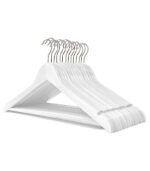 Feelings Wooden Hangers 24 Pieces - White