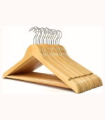 Feelings Wooden Hangers – 24 Pcs - Beige