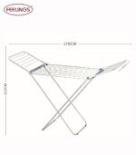 Cloth Dryer  Aluminium Stand Foldable & Adjustable Cloth Organizer for Indoor, Outdoor, Balcony - Image 2