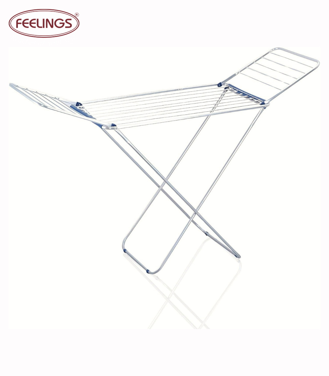 6291101931995 Cloth Dryer Aluminium Stand Foldable & Adjustable Cloth Organizer for Indoor, Outdoor, Balcony - Image 1