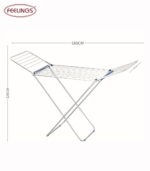Cloth Drying Stand Aluminium Foldable & Adjustable - Image 2