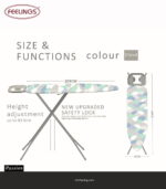 Ironing Board Passion With Steam Iron Rest Holder 4-Leg - Image 2