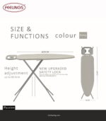 Iron Board Passion- Multicolour with Iron Holder - Image 2