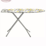 Crystal Flower Design Iron Board- Multicolour with Iron Holder