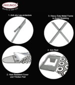 Crystal Design Iron Board Iron Holder Foldable & Adjustable - Image 2