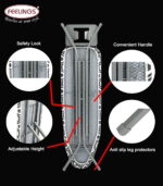 Crystal Design Iron Board Iron Holder Foldable & Adjustable - Image 3
