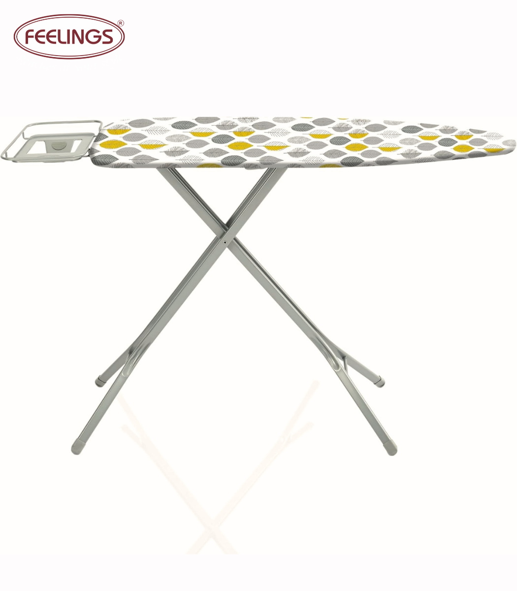 6953440503126 Iron Board Hippo- Multicolour, Ironing Table with Iron Holder - Image 1