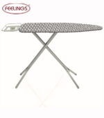 Iron Board Hippo- Foldable  Multicolour -Ironing Table With Iron Holder