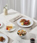 FEELINGS 12 PCS STONEWARE DINNER SET - Serves 4 (White) - Image 7