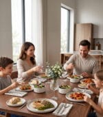 FEELINGS 12 PCS STONEWARE DINNER SET - Serves 4 (Ash Grey) - Image 5