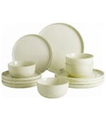 FEELINGS 12 PCS STONEWARE DINNER SET - Serves 4 (Ivory)