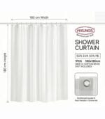 FEELINGS Shower Curtain - 180X180Cm 50% EVA, 50% PE - Image 3