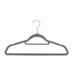 FEELINGS Velvet Hangers - 24 Pc Set,Grey - Image 2