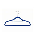 FEELINGS Velvet Hangers - 12 Pc Set, Blue - Image 2