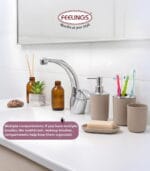 FEELINGS 6-Piece Bathroom Accessory Set - Image 3