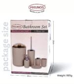 FEELINGS 6-Piece Bathroom Accessory Set - Image 7