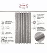 FEELINGS  Mosaic 3D Shower Curtain - 180X180Cm 70% EVA, 30% PE - Image 4