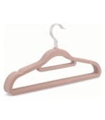 FEELINGS Velvet Hanger Pink, Pack of 12 Set