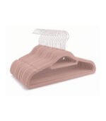FEELINGS Velvet Hanger Pink, Pack of 24