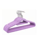 FEELINGS Velvet Hanger Purple, Pack of 12