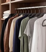 FEELINGS Velvet Hanger Pack of 24 Grey Without Tie Holder - Image 4