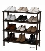 Feelings Wooden Shoe Rack 4 Tier 63cm