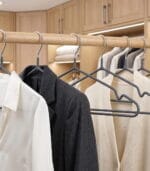 FEELINGS METAL HANGER PVC COATED 12PCS SET 40CM Suit Hanger Grey - Image 3