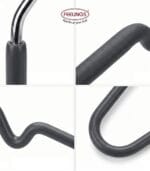 FEELINGS METAL HANGER PVC COATED 12PCS SET 40CM Suit Hanger Grey - Image 6