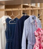 FEELINGS Metal  Hangers, 12-Piece Set, 40 x 20 cm, Beige - Image 3