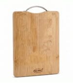 FEELINGS Wooden Chopping Board Bamboo Cutting Board 34 x 24 x 1.8cm