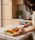 FEELINGS Wooden Cutting Board 36 x 26cm - Image 3